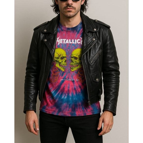 Metallica Other - Metallica Shirt Adult Medium Tie Dye Live In Concert 92 Heavy Metal Mens 3XL